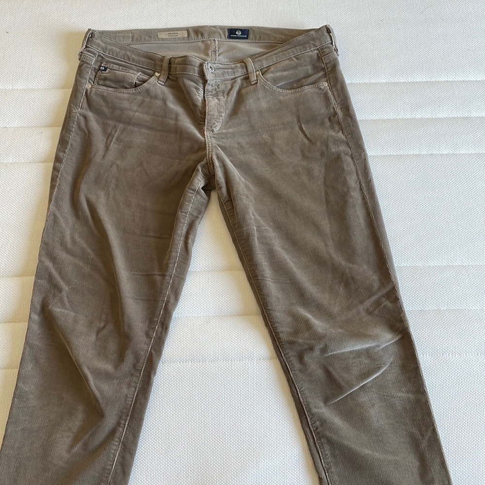 AG Stevie Skim Straight Corduroy Pant
